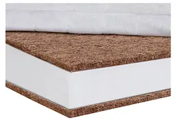 Матрас Солодких Снів Clima Comfort Premium - 12 см. (кокос, полиуретан, кокос) белый - мініатюра 3