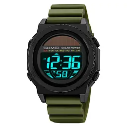 Чоловічий наручний годинник 2358AG Army Green Skmei acs0029970 - мініатюра 2