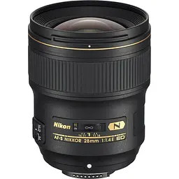 Об'єктив Nikon AF-S NIKKOR 28mm f/1.4E ED (JAA140DA) [87474]