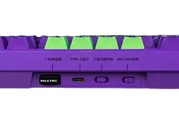 Клавіатура VALKYRIE VK87 ZHAO YUN Violet Green - мініатюра 3