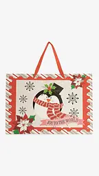 Пакет паперовий новорічний JUMBO XMAS 760295ЬД Сірий shop (2000999372100) - мініатюра 2