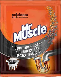 Гранули для прочищення труб Mr Muscle, 75 г