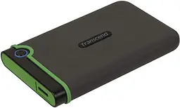 Зовнішній жорсткий диск Transcend StoreJet 25M3 2 TB Iron Gray (TS2TSJ25M3S) [69628] - мініатюра 2