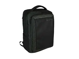 Рюкзак Optima поліестр сірий 17" Techno арт.O97464