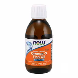 Омега-3 Now Foods Fish Oil Lemon рідка 200 мл (7 oz)