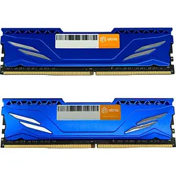 Модуль пам'яті ATRIA DDR4 16Gb (2x8) 3200MHz Fly Blue UAT43200CL18BLK2/16 (UAT43200CL18BLK2/16) Б/в - мініатюра 2