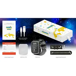 Smart Watch GARMIX PointPRO-200 4G/GPS/WIFI/VIDEO CALL BLACK UA UCRF - мініатюра 2