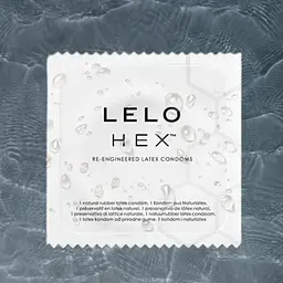 Надтонкі презервативи Lelo Hex - мініатюра 2