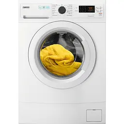 Пральна машина Zanussi з фронтальним завантаженням ZWS417WU, 7кг, 1000, A+++, глибина 48см, Дисплей, Білий (ZWS417WU)