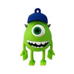 Флеш-накопичувач Wibrand USB 2.0 Mike Wazowski 16Gb зелений - мініатюра 3