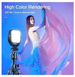 Відеосвітло Ulanzi Vijim VL66 RGB Led Light UV-L088 VL66 RGB - мініатюра 6