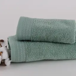 Рушник бавовняний ТЕП Aurora Mint 70x140 см м'ятний - мініатюра 4