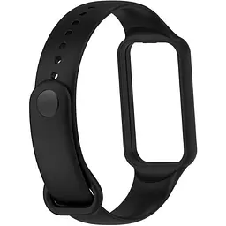 Ремінець DK для Xiaomi Amazfit Band 7 Sport Band (black) - мініатюра 2