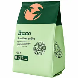 Кава Buco Рецепт Бразилії у зернах 400 г - мініатюра 2