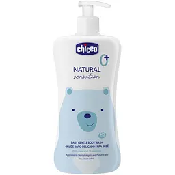 Ніжний гель для купання Chicco Natural Sensation Baby Gentle Body Wash Без сліз з алое та ромашкою 500 мл (11516.00)