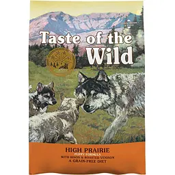 Сухий корм для цуценят Taste of the Wild High Prairie Puppy Formula з бізоном і запеченою косулею 12.2 кг 9755-HT60