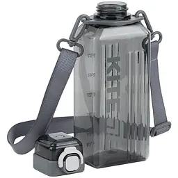 Пляшка для води Kite 650 мл сіра (K26-1275-2) - мініатюра 4