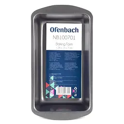 Форма для запікання Ofenbach із вуглецевої сталі, прямокутна, 28х15х7 см (OF-100701) - мініатюра 3