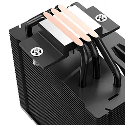 Кулер для процесора PcCooler PALADIN EX300 S, Black, алюміній/мідь, 1x120 мм RGB, для Intel 1700/1200/115x, AMD AM5/AM4, висота 157 мм, до 125 Вт - мініатюра 5