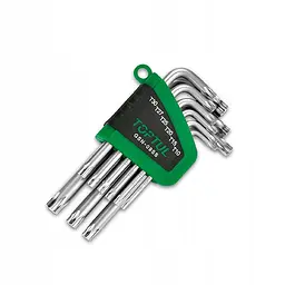 Г-подібні ключі TORX T10-T50 9од. (GAAL0913) TOPTUL GSN-09SS - мініатюра 3