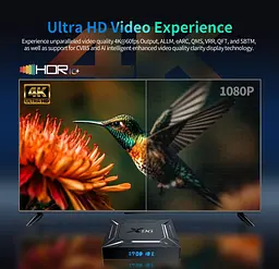 Смарт-ТВ-приставка SmartTV X96 M-200 Android 14 2/16 Гб 4K UltraHD - мініатюра 10