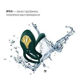 Смарт-ерекційне кільце Zalo BAYEK Turquoise Green - мініатюра 5