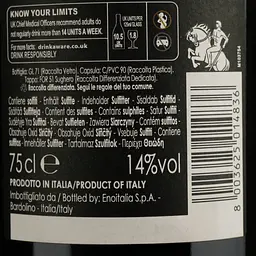 Вино Emporium Primitivo Di Manduria DOC Puglia, червоне, сухе, 0,75 л - мініатюра 4