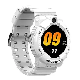 Дитячий смарт годинник-телефон Lemfo Y-02 з GPS, 4G, відеозв'язком, камерою, геозоною та функцією прослуховування Білий - мініатюра 3