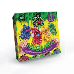 Набір для дослідів Crazy Slime 4в1 (українською/російською), Danko Toys