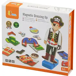 Набір магнітів Viga Toys Гардероб хлопчика (50021) - мініатюра 3