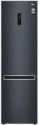 Холодильник LG GW-B509SBDZ 203см 2 дв холодильне відділення 277 л морозильне відділення 107 л A++,NF,Лін,Зона свіжий Дисп зовнішній,Чорний мат