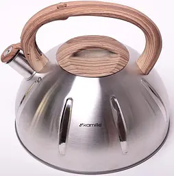Чайник Whistling Kettle із нержавіючої сталі зі свистком Kamille Ø26.5х23 см kuh0006797 - мініатюра 2