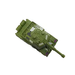 Танк JW 567-067 інерційний, рухомі елементи, масштаб 1:32, у пакеті (6975988110604) Зелений