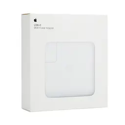 Зарядний пристрій для мабука 96W USB-C Power Adapter (MX0J2) для MacBook Pro 13/15/16 , швидка зарядка USB-C, адаптер живлення White Original (ARM60871) - мініатюра 3