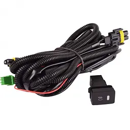 LED Протитуманні фари для Honda CR-V 2017-10W з проводкою Комплект (HD-0093 LED) - мініатюра 6