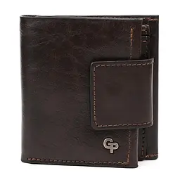 Шкіряний чоловічий гаманець GRANDE PELLE 11х11,5х2,5 см nsa0001215
