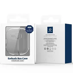 Ударостійкий футляр Transparent Case для Samsung Galaxy Buds 3 Dux Ducis teh0029220 - мініатюра 4