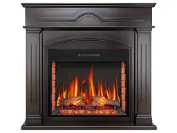 Камінокомплект ArtiFlame DECEMBER AF28S МАХАГОН КОРИЧНЕВИЙ АНТИК