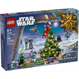 Конструктор LEGO Star Wars Рождественский календарь 2024 деталей 368 (75395