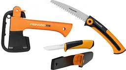 Подарунковий набір Fiskars (Сокира XXS X5 1015617 + ніж + пила) 1057912 - мініатюра 3