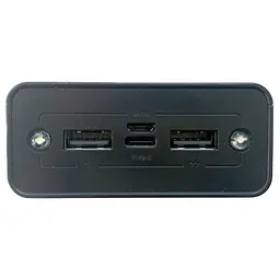 УМБ Power Bank Solar 30000mAh повербанк 4 в 1 з сонячною панеллю, екраном, ліхтариком Black (11229) - мініатюра 4