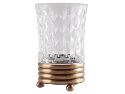 Склянка для зубних щіток Kugu Hestia antique Freestand 950A бронза - мініатюра 2