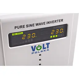 ДБЖ Перетворювач напруги Volt Polska Sinus PRO 500 E 12/230 V (350/500W) - мініатюра 3