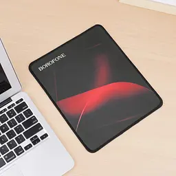Килимок для мишки Borofone BG8 розмір 24x20 см Black Red - мініатюра 8