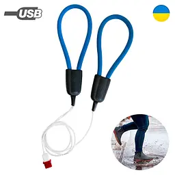 Сушарка для взуття електрична від USB синя сушарка для черевиків та кросівок - мініатюра 2