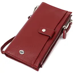 Шкіряний жіночий гаманець ST Leather 9,8х19х1,5 см acs0026960