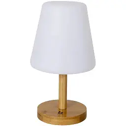Ліхтар кемпінговий Bo-Camp Cambridge Rechargeable 200 Lumen Bamboo/White (5818792)