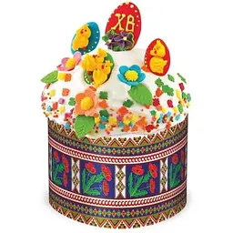 Набір для паски УКРАСА Пасхальні яйця з курчатками №4