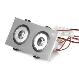 Світильник точковий Brille LED-107/2W BA IP40 Brush Aluminium 45' 103107
