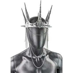 Корона Gothic Punk з шипами - мініатюра 1